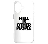 Funny Hell is Other People Individual Creative Artist Anti Coque pour iPhone 17