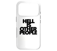 Funny Hell is Other People Individual Creative Artist Anti Coque pour iPhone 17 Pro
