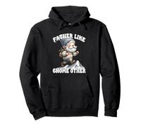 Funny Hiker Dad Saying And Father Gnome Pun For Trail Runner Sweat à Capuche