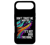 Funny Hiking False Summit Joke Just Over This Ridge Coque pour iPhone Air