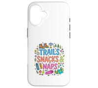 Funny Hiking Outdoor Adventures Nature Loving Coque pour iPhone 16