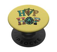 Funny Hip Hop Easter Decor for Women and Music Teacher PopSockets PopGrip Adhésif