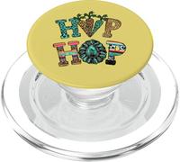 Funny Hip Hop Easter Decor for Women and Music Teacher PopSockets PopGrip pour MagSafe