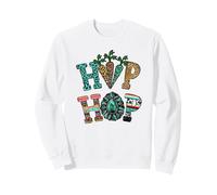 Funny Hip Hop Easter Decor for Women and Music Teacher Sweatshirt