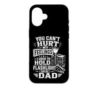 Funny Hold The Flashlight Helper for Dad Père Child Humour Coque pour iPhone 16