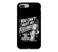 Funny Hold The Flashlight Helper for Dad Père Child Humour Coque pour iPhone 7 Plus/8 Plus