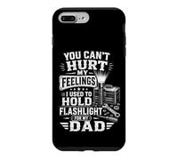 Funny Hold The Flashlight Helper for Dad Père Child Humour Coque pour iPhone 7 Plus/8 Plus