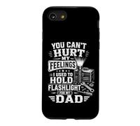 Funny Hold The Flashlight Helper for Dad Père Child Humour Coque pour iPhone SE (2020) / 7/8