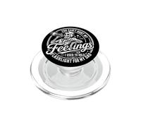 Funny Hold The Flashlight Helper for Dad Père Child Humour PopSockets PopGrip pour MagSafe
