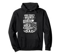Funny Hold The Flashlight Helper for Dad Père Child Humour Sweat à Capuche