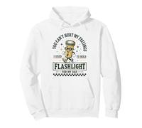Funny Hold The Flashlight Helper for Dad Père Child Humour Sweat à Capuche