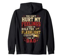 Funny Hold The Flashlight Helper for Dad Père Child Humour Sweat à Capuche