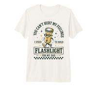 Funny Hold The Flashlight Helper for Dad Père Child Humour T-Shirt Haut de Gamme