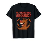 Funny Horse Jonglage Carottes No Horsing Around T-Shirt