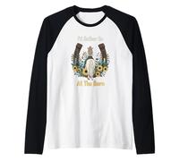 Funny Horse Lover, I'd Rather Be at The Barn Manche Raglan