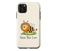Funny Hose Bee Lion Visual Parody Word Play Animal Pun Meme Coque pour iPhone 11 Pro Max