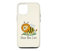 Funny Hose Bee Lion Visual Parody Word Play Animal Pun Meme Coque pour iPhone 12/12 Pro