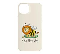 Funny Hose Bee Lion Visual Parody Word Play Animal Pun Meme Coque pour iPhone 14 Plus
