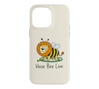 Funny Hose Bee Lion Visual Parody Word Play Animal Pun Meme Coque pour iPhone 14 Pro Max