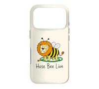 Funny Hose Bee Lion Visual Parody Word Play Animal Pun Meme Coque pour iPhone 17 Pro