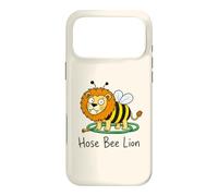 Funny Hose Bee Lion Visual Parody Word Play Animal Pun Meme Coque pour iPhone 17 Pro Max