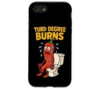 Funny Hot Chili Pepper Spicy Food Turd Poo Pun Toilet Humor Coque pour iPhone SE (2020) / 7/8