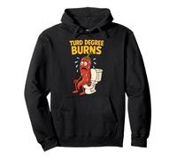 Funny Hot Chili Pepper Spicy Food Turd Poo Pun Toilet Humor Sweat à Capuche