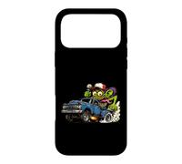 Funny Hotrod Monster Retro Style Pickup Truck Cartoon Coque pour iPhone 17 Pro Max