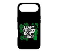 Funny Houseplant Lover Leafy Things Don't Judge Coque pour iPhone Air
