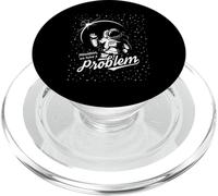 Funny Houston We Have a Problem Space PopSockets PopGrip pour MagSafe