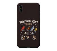 Funny How to Identify Birds Birding Humour Bird Watcher Coque pour iPhone XS Max