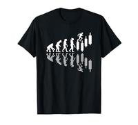 Funny Human Evolution Day Trader Humour Trading Investisseur T-Shirt