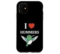Funny Hummingbird Quote i Love hummers Coque pour iPhone 11