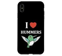 Funny Hummingbird Quote i Love hummers Coque pour iPhone XS Max