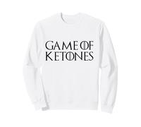 Funny Humor Avocado Keto GGame of Ketones Keto Diet Sweatshirt