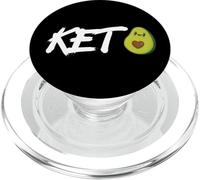 Funny Humor Avocado Keto Graphic T-Shirt, Avocado Keto Diet PopSockets PopGrip pour MagSafe