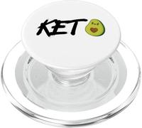 Funny Humor Avocado Keto Graphic T-Shirt, Avocado Keto Diet PopSockets PopGrip pour MagSafe