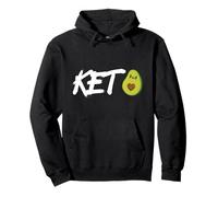 Funny Humor Avocado Keto Graphic T-Shirt, Avocado Keto Diet Sweat à Capuche