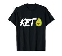 Funny Humor Avocado Keto Graphic T-Shirt, Avocado Keto Diet T-Shirt