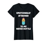 Funny Hydration Emotionally Attached to My Water Bottle T-Shirt