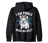Funny I Am Pibble Wash Ma Belly Veterinary Techs Enthusiasts Sweat à Capuche