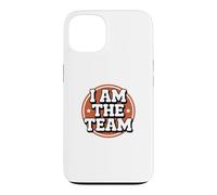 Funny I Am The Team Sarcastic Leadership Solo Hustle Citations Coque pour iPhone 13