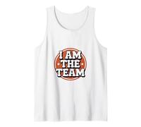 Funny I Am The Team Sarcastic Leadership Solo Hustle Citations Débardeur