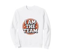 Funny I Am The Team Sarcastic Leadership Solo Hustle Citations Sweatshirt