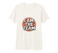 Funny I Am The Team Sarcastic Leadership Solo Hustle Citations T-Shirt Haut de Gamme