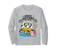 Funny I Axolotl Questions 3e année Pun Class Seagull Scream Manche Longue