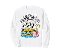 Funny I Axolotl Questions 3e année Pun Class Seagull Scream Sweatshirt