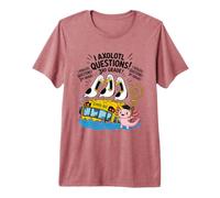 Funny I Axolotl Questions 3e année Pun Class Seagull Scream T-Shirt Haut de Gamme