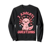 Funny I Axolotl Questions Enfants Filles Femmes Garçons Salamandre Sweatshirt