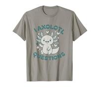 Funny I Axolotl Questions Enfants Filles Femmes Garçons Salamandre T-Shirt